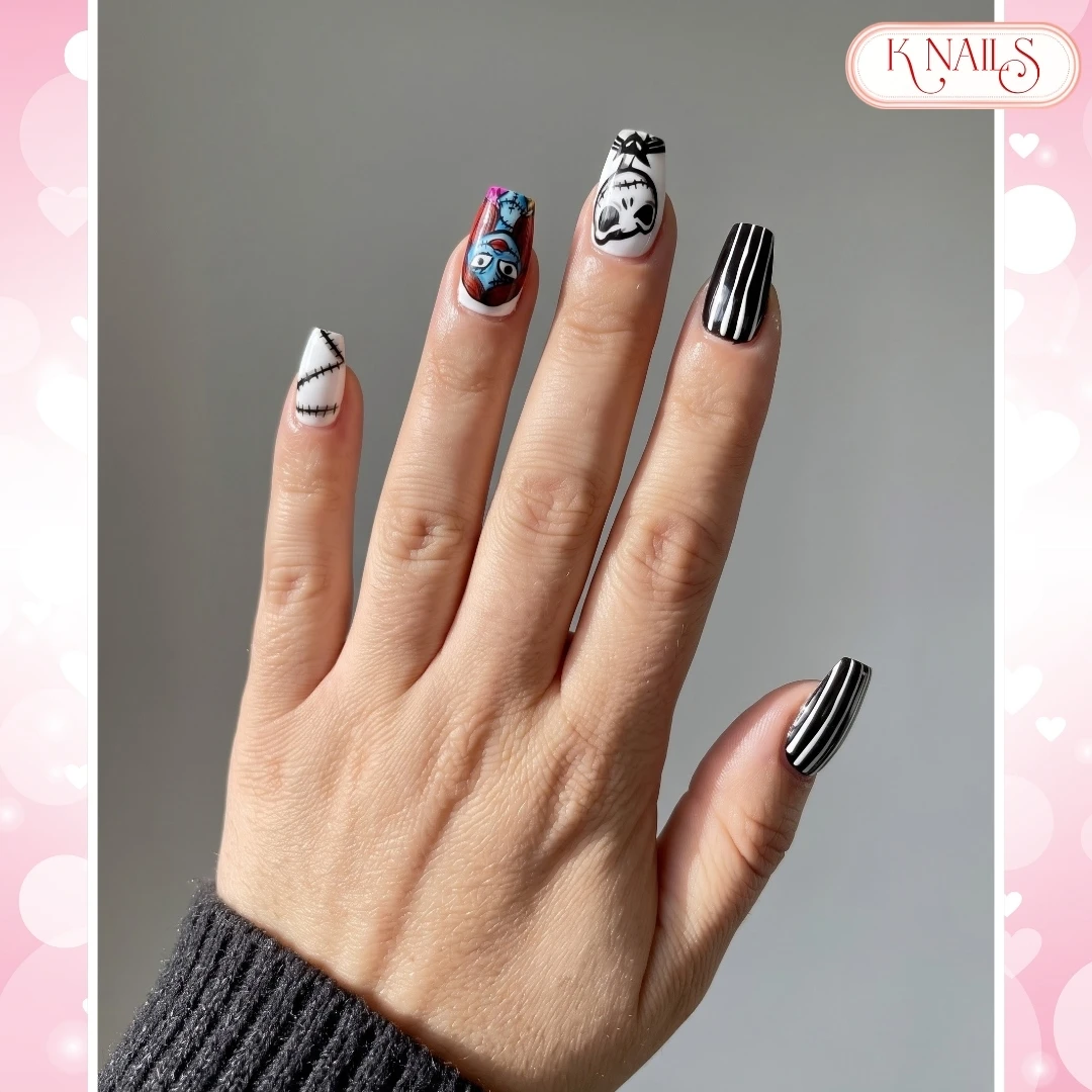 Halloween Nail Art Oct 19 2026
